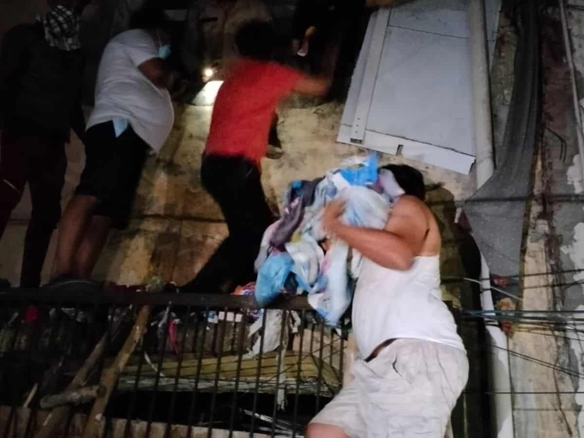 A fire broke out in a baby care center in Vivek Vihar