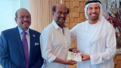 Superstar Rajinikanth receives UAE's golden visa