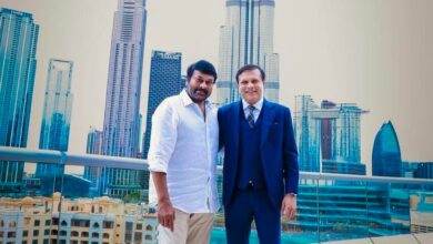 Chiranjeevi honoured with UAE golden visa