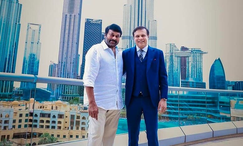 Chiranjeevi honoured with UAE golden visa