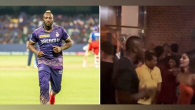 Andre Russell grooves to SRK's 'Lutt Putt Gaya' with Ananya Panday post IPL big win