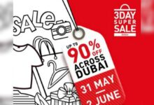 3-day super sale in Dubai: Up to 90% discounts at 2,000 stores