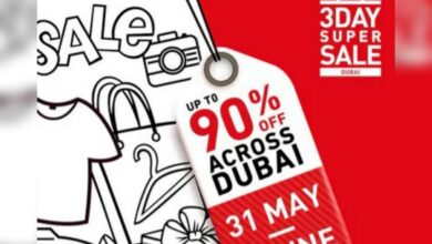 3-day super sale in Dubai: Up to 90% discounts at 2,000 stores