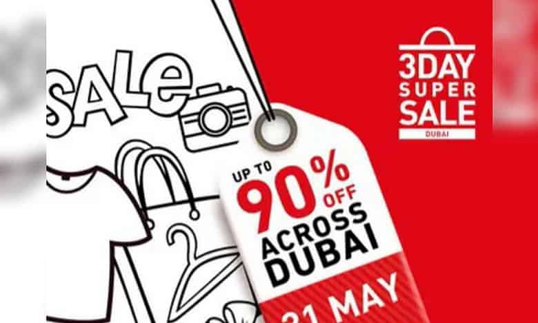 3-day super sale in Dubai: Up to 90% discounts at 2,000 stores