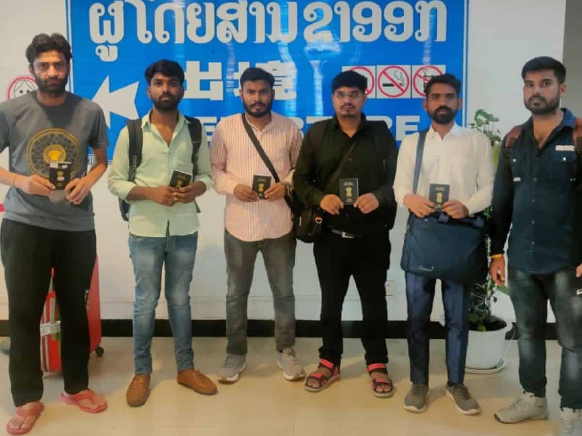 Embassy successfully rescues & repatriates 13 Indians, incl