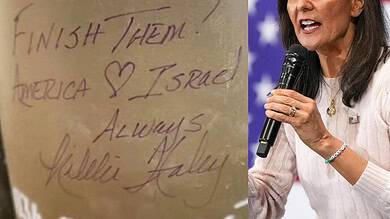 ‘Finish Them’, US Republican leader Nikki Haley writes on Israeli shell