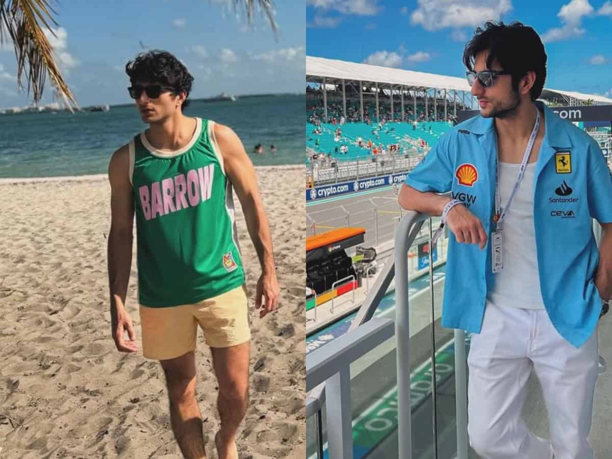 Ibrahim Ali Khan delights fans with Miami photos