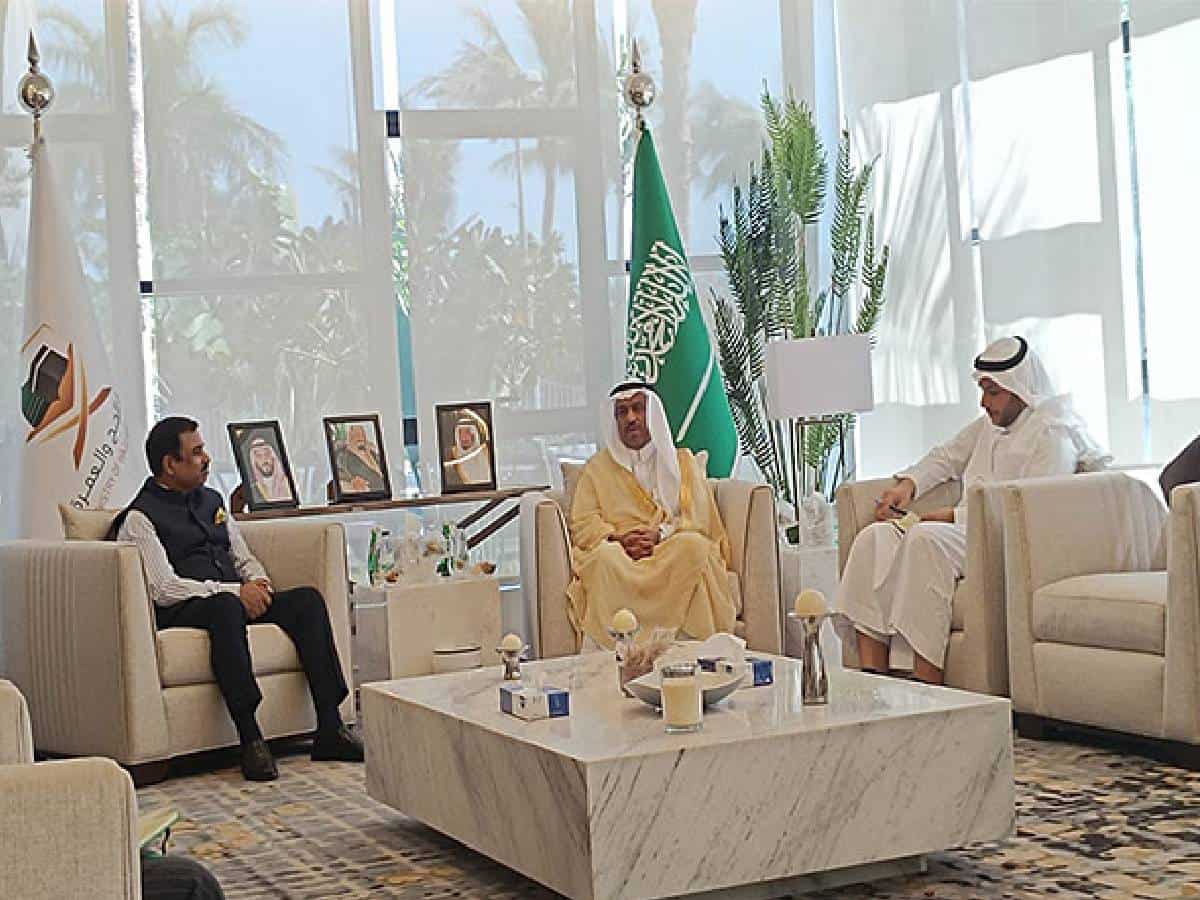 Indian official meets Saudi Arabia’s vice Haj minister