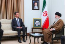 Iran's leader urges greater Iran-Syria cooperation to overcome West's pressure