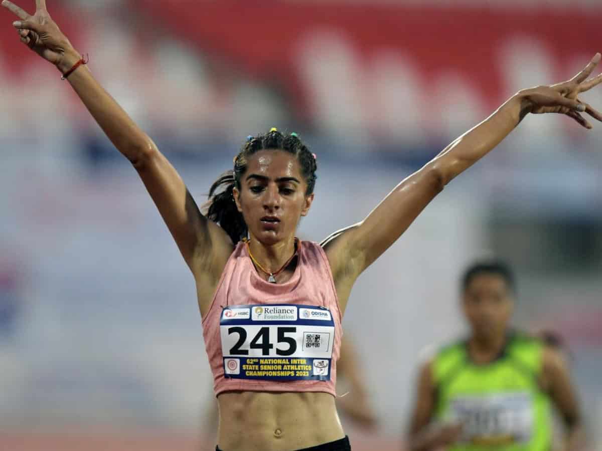 Indian athlete Deeksha sets new record in Los Angeles event