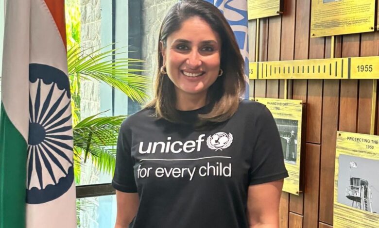 Kareena Kapoor appointed as UNICEF India national ambassador