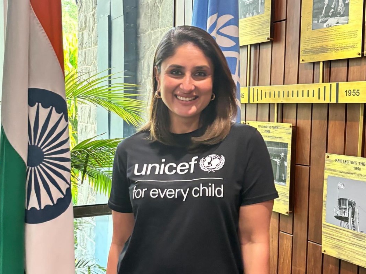 Kareena Kapoor appointed as UNICEF India national ambassador