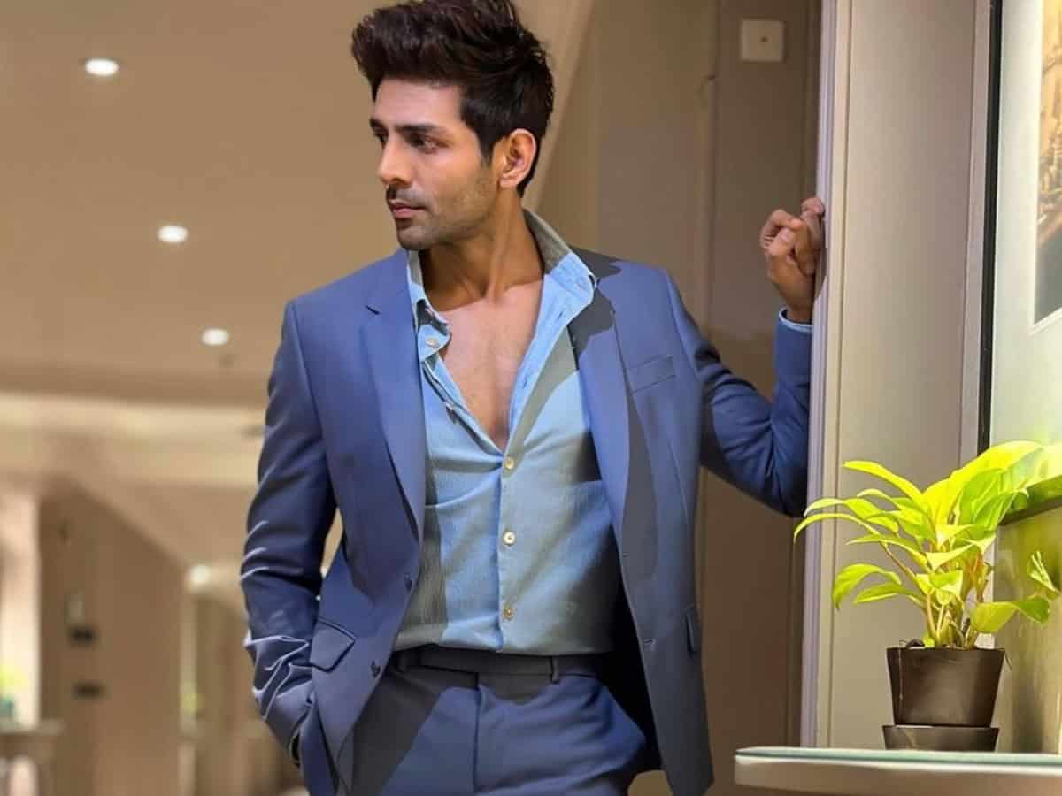 Kartik Aaryan shares new glimpse from 'Bhool Bhulaiyaa 3' set