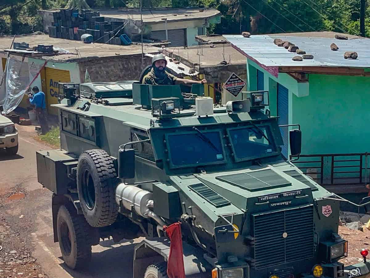 Encounter breaks out between security forces & terrorists in J&K’s Kulgam