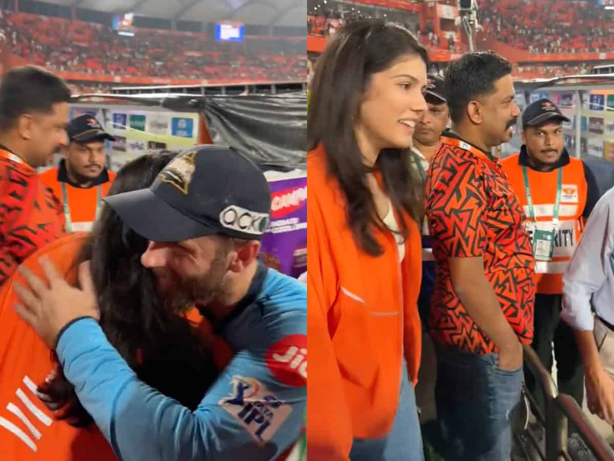 Kane Williamson, Kavya Maran's video from Uppal stadium trends online