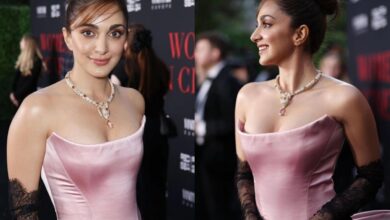 Kiara Advani dazzles in pink-black corset gown at Cannes Women in Cinema Gala dinner