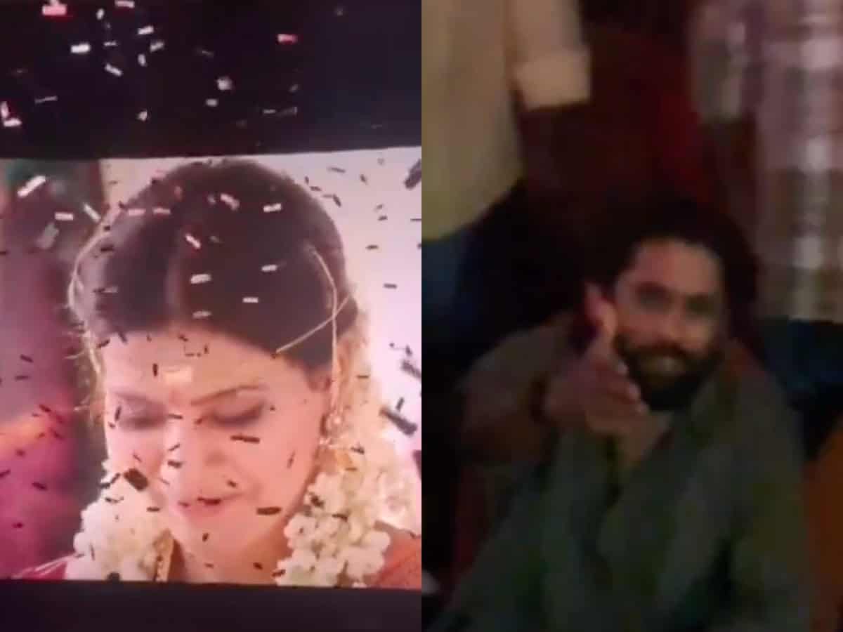 Naga Chaitanya's reaction after seeing Samantha goes viral
