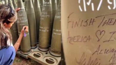 ‘Finish Them’, Nikki Haley writes on Israeli shell