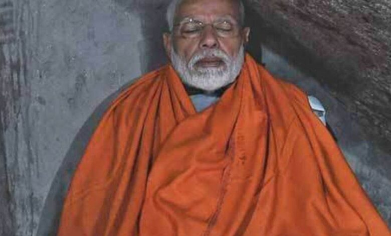 PM modi meditation in Kanyakumari
