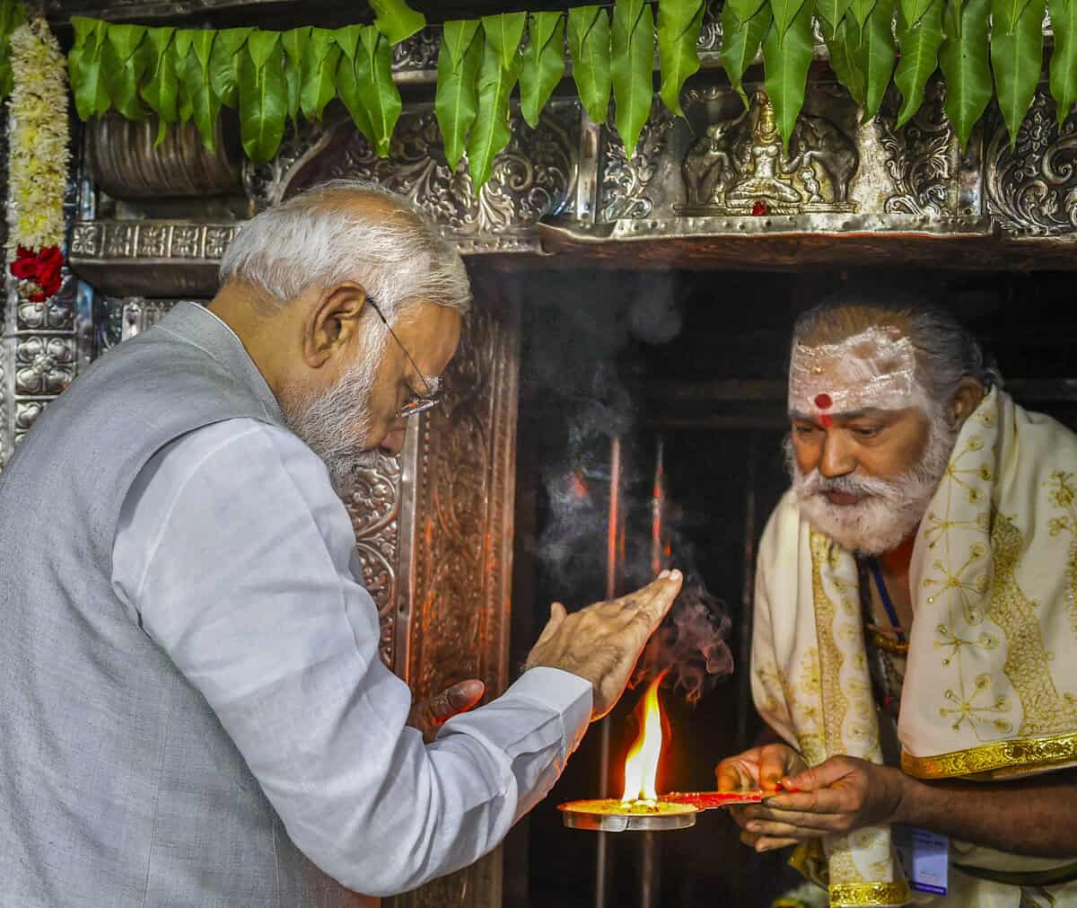 Prime Minister Narendra Modi in Telangana