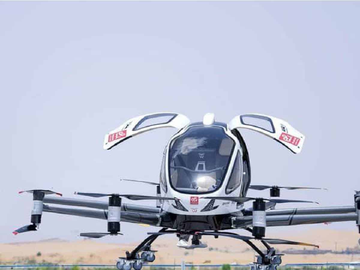Video: Middle East's first passenger-carrying drone trials take place in Abu Dhabi