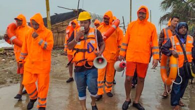 Preparations for Cyclone Remal landfall