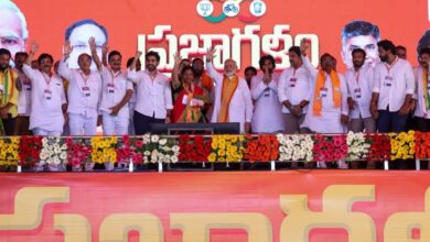 Prime Minister Narendra Modi in Andhra Pradesh