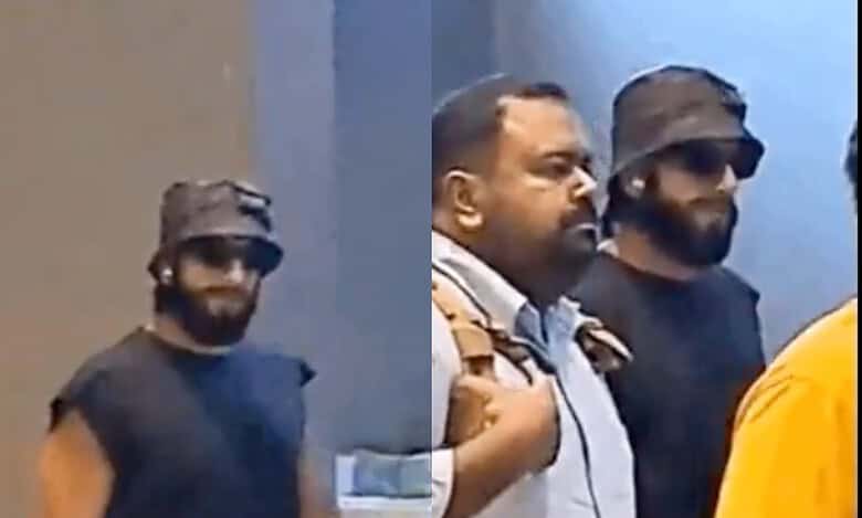 Ranveer Singh spotted in Hyderabad, what's cooking?