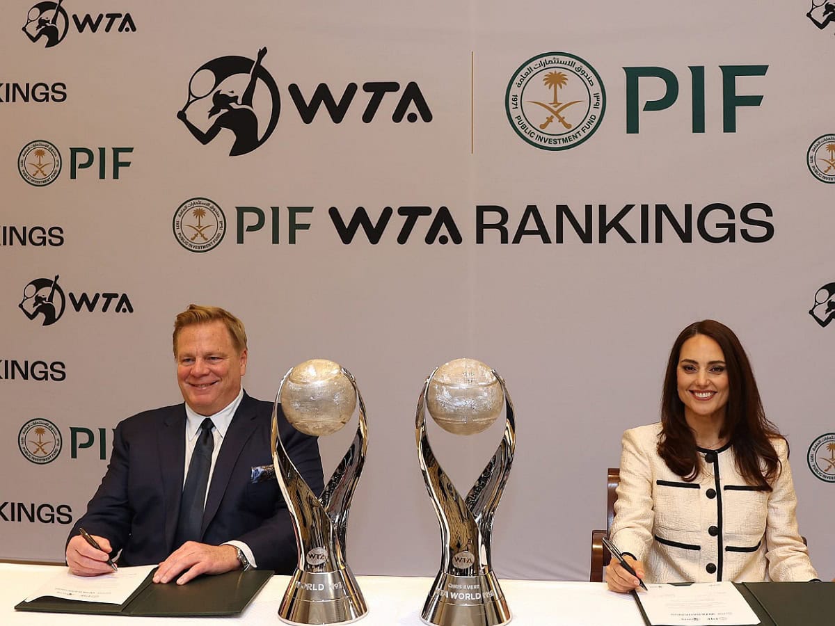Saudi PIF becomes first-ever sponsor of WTA rankings