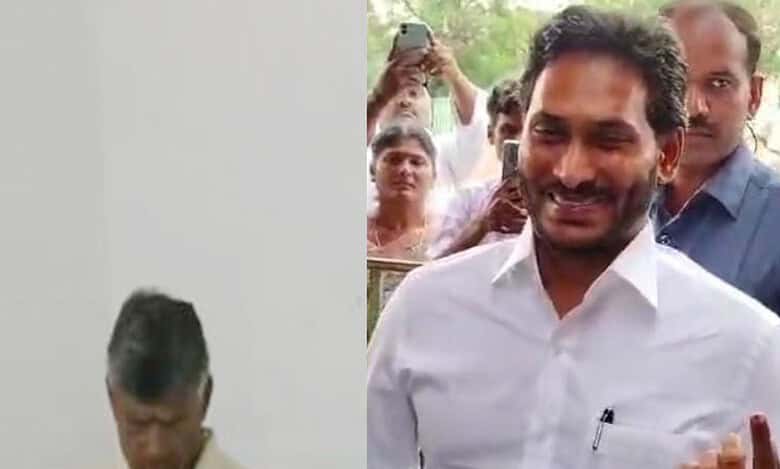 TDP chief Chandrababu Naidu and Andhra pradesh CM Jagan