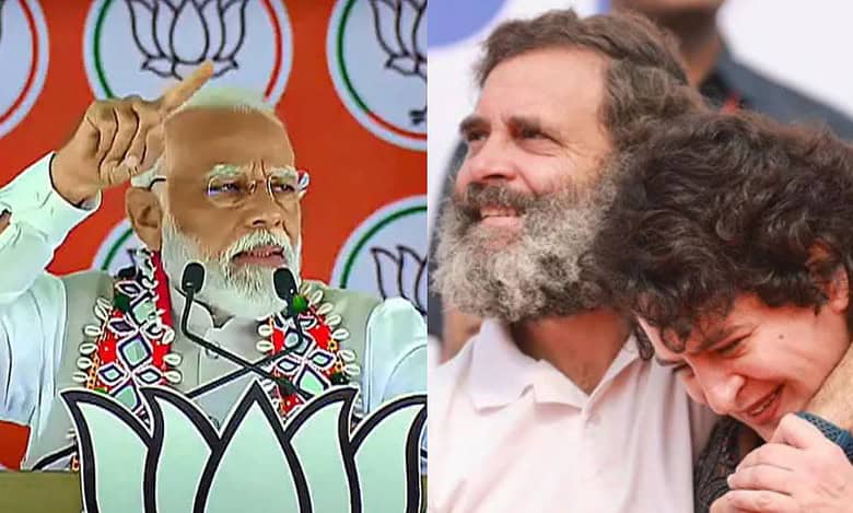 Priyanka campaigns for Rahul in Rae Bareli, slams PM for Adani-Ambani jibe