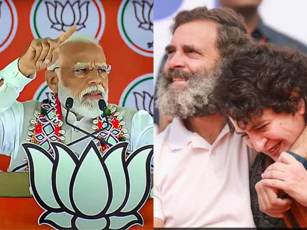 Priyanka campaigns for Rahul in Rae Bareli, slams PM for Adani-Ambani jibe