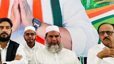 Hazrat Maulana Khaja Kaleemuddin, state president of Jamiat Ulama-i-Hind, has announced the organisation's support for Congress in the general elections.