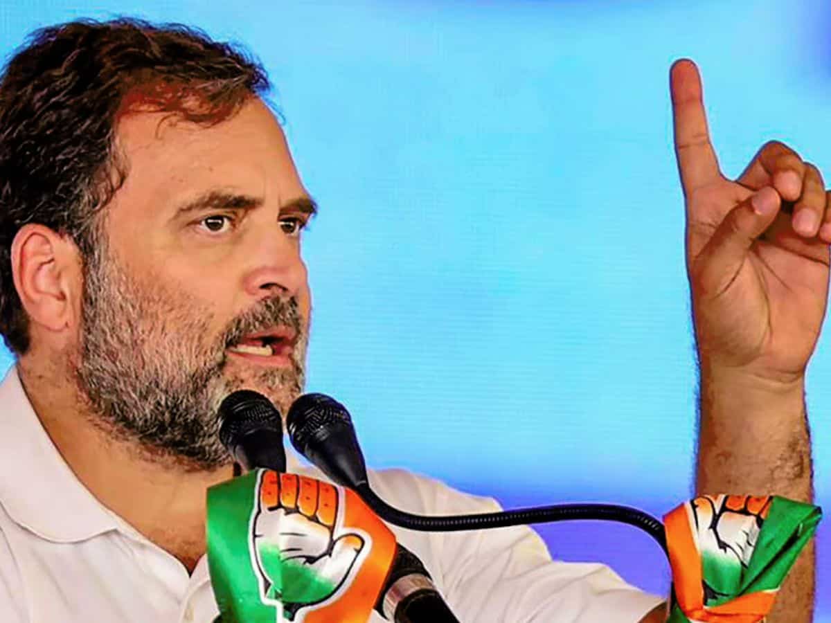 Rahul Gandhi lashes-out at the
