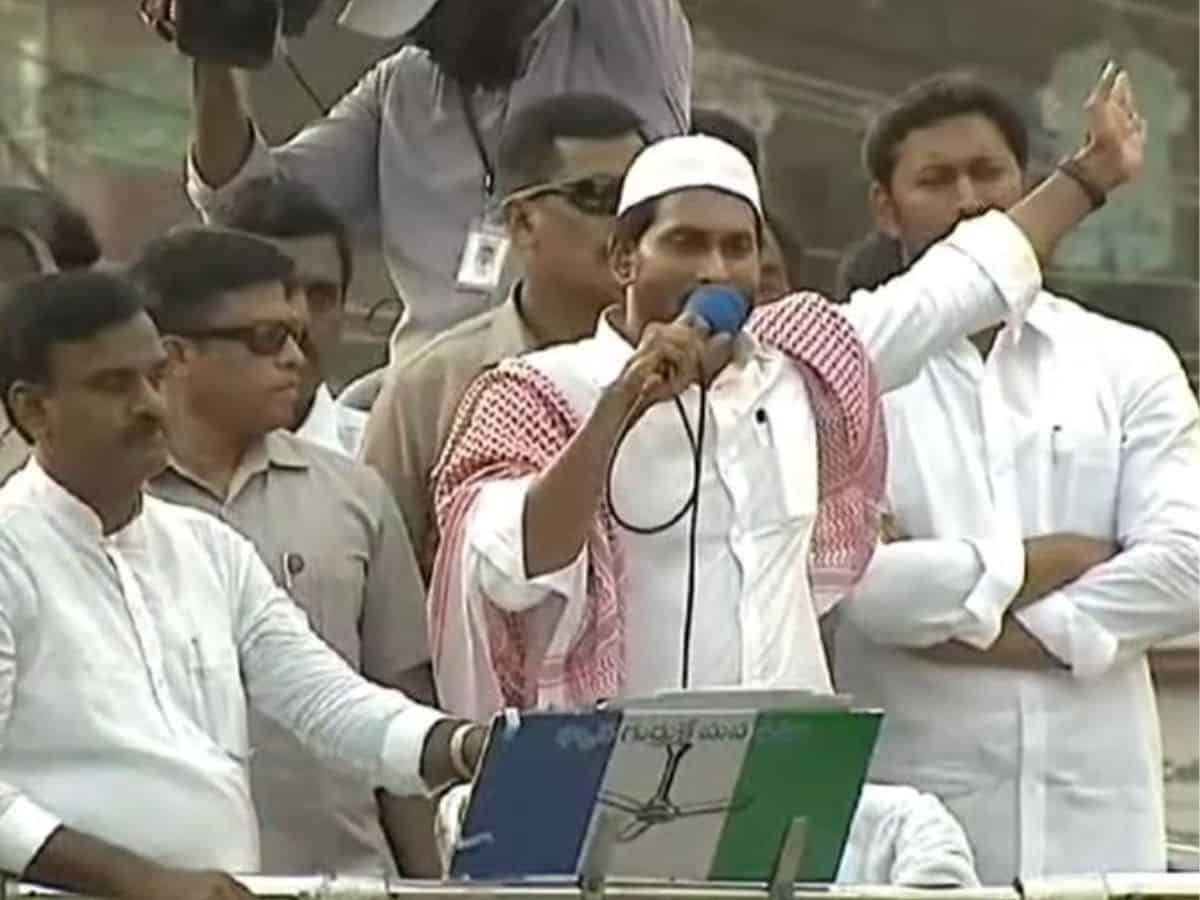 YS Jagan Mohan Reddy cautions the people of Andhra Pradesh, that Congress has suddenly set its feet in AP politics after hibernating for almost 15 years, only to help TDP come to power in AP.
