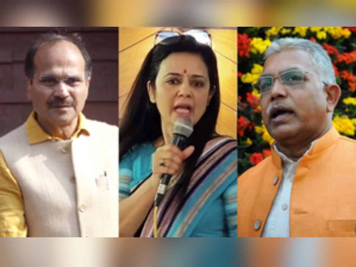 Bengal: Adhir Ranjan, Dilip Ghosh, Mahua Moitra in fray in 4th phase polling