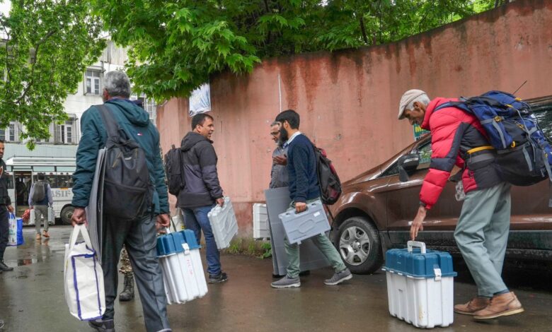 Multi-layered security blankets Srinagar LS constituency ahead of polling