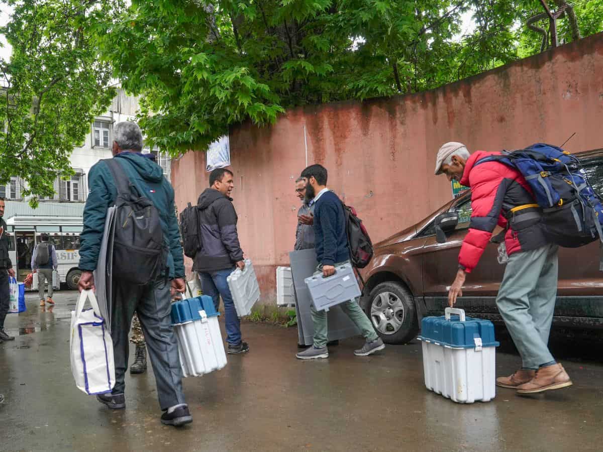 Multi-layered security blankets Srinagar LS constituency ahead of polling