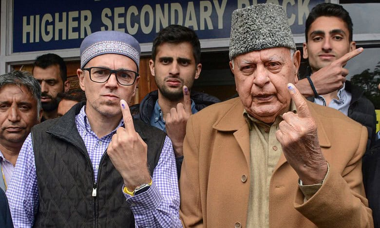 LS polls: Three generations of Abdullah family cast vote in J-K's Srinagar