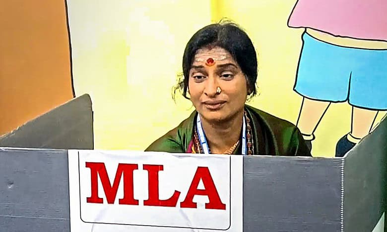 Image of BJP leader Madhavi Latha