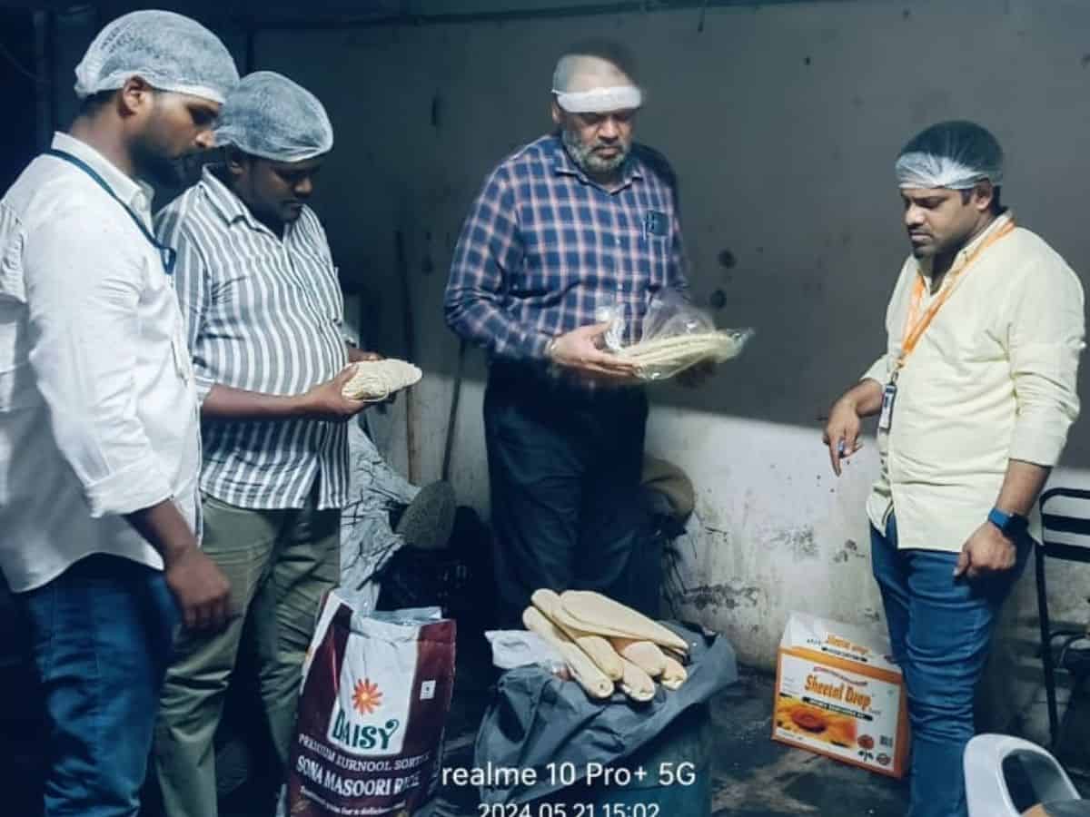 Three major Hyderabadi restaurants raided for unhygienic food, expiration