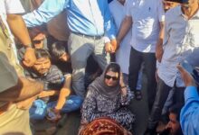 JK: Mehbooba alleges PDP workers detained on polling day, holds protest; police lathicharge crowd