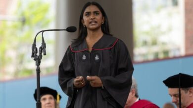 Harvard student delivers fierce speech on 13 pro-Palestine classmates denied graduation