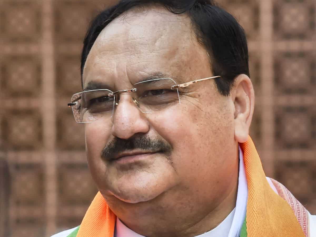 FILE- BJP President J P Nadda