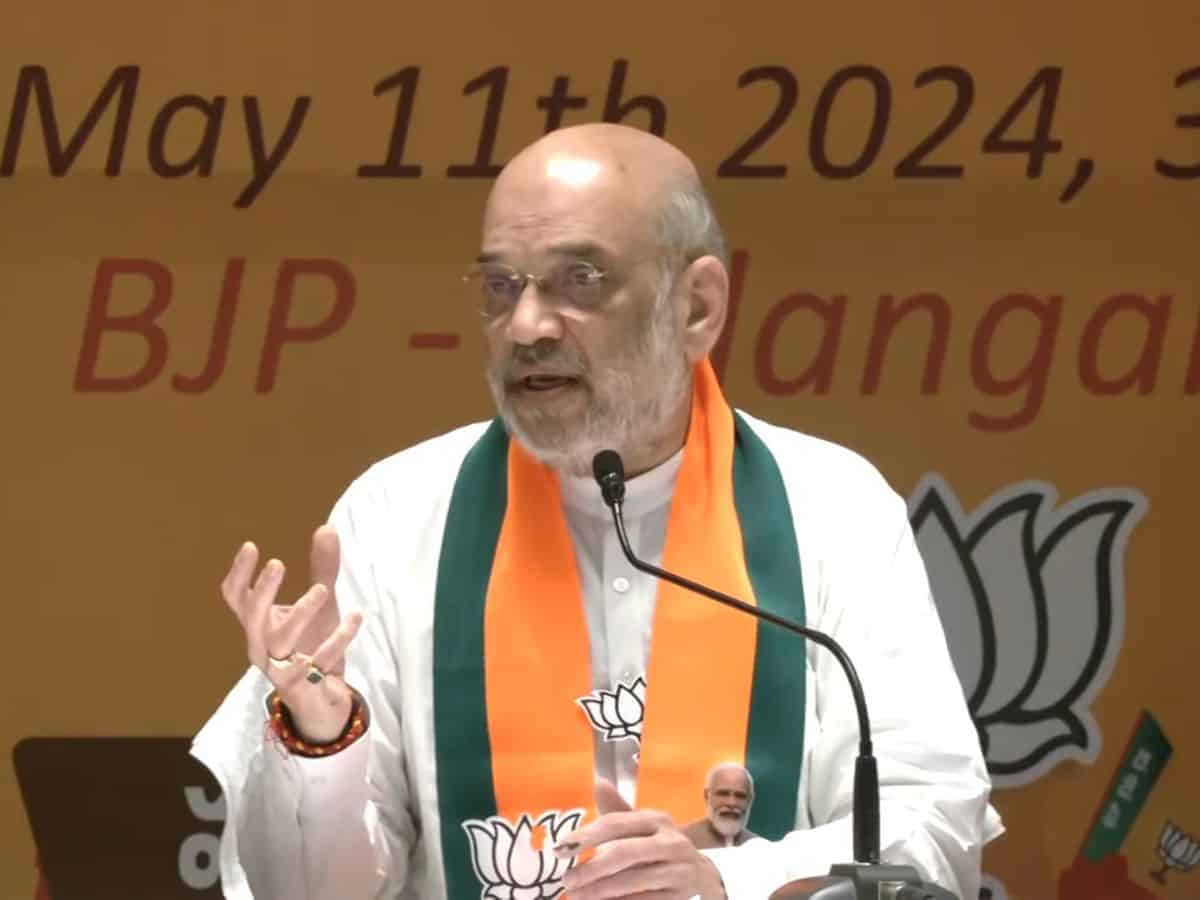 BJP to win over 10 LS seats in Telangana: Amit Shah