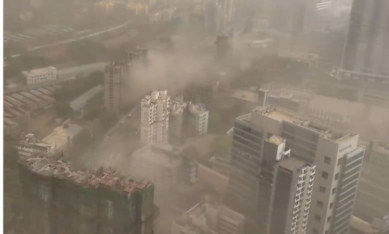 Mumbai dust storm