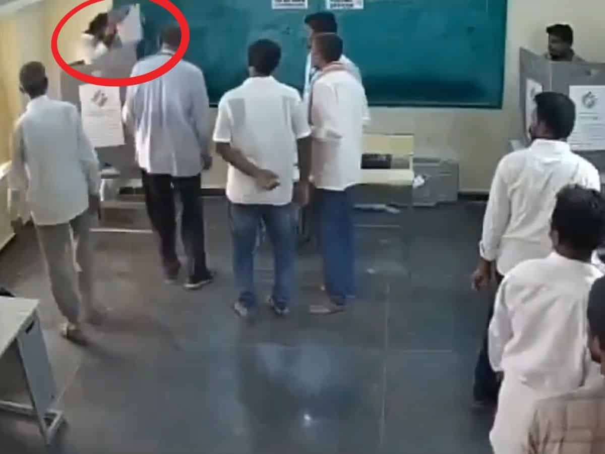 EVM smashing case: Absconding Andhra MLA moves HC seeking anticipatory bail