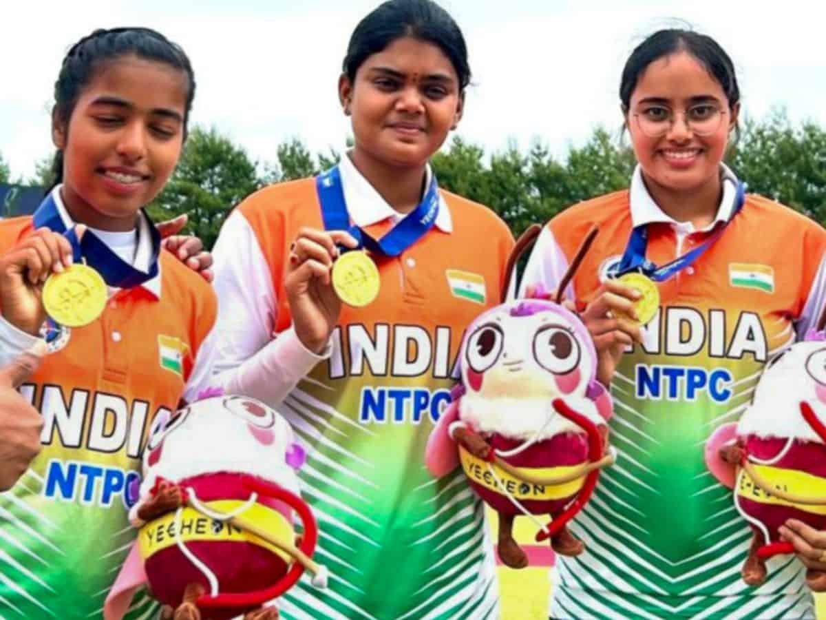Indian women's compound archery team wins gold, mixed team bags silver in WC