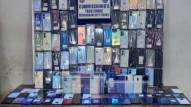 Telangana: Mobile theft gang busted; 31 held, 713 phones seized
