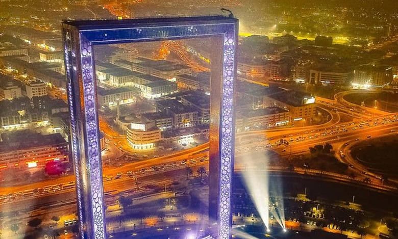 The iconic Dubai Frame